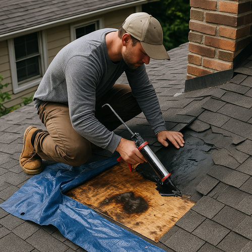 roof leak repair