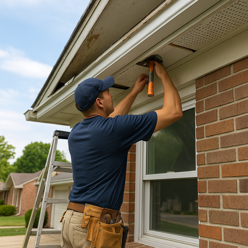 soffit and fascia repair